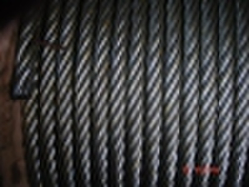 Ungalvanized wire rope 6x36