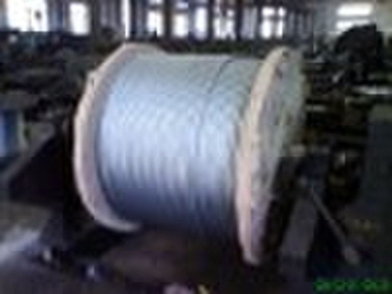 Galvanized steel wire rope 6x36WS+FC