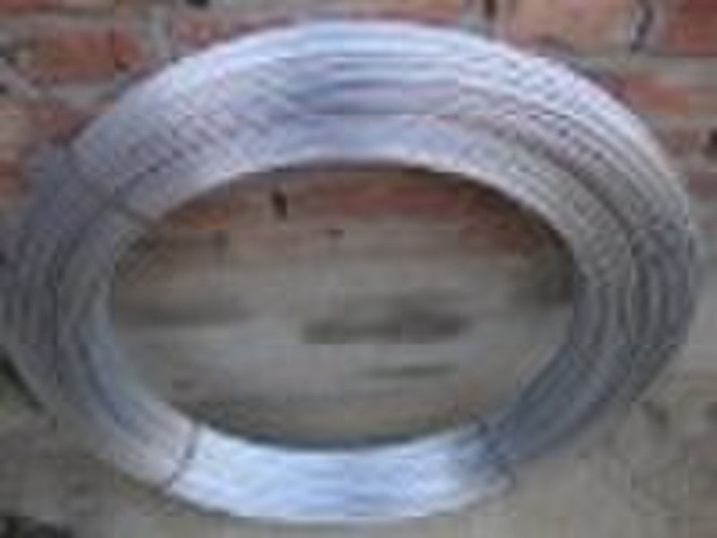 galvanized oval steel wire