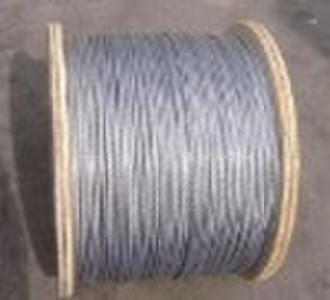 ungalvanized and galvanized steel wire rope