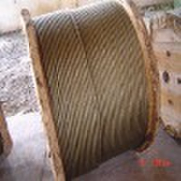 ungalvanized and galvanized steel wire rope