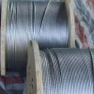 Galvanized steel wire strand