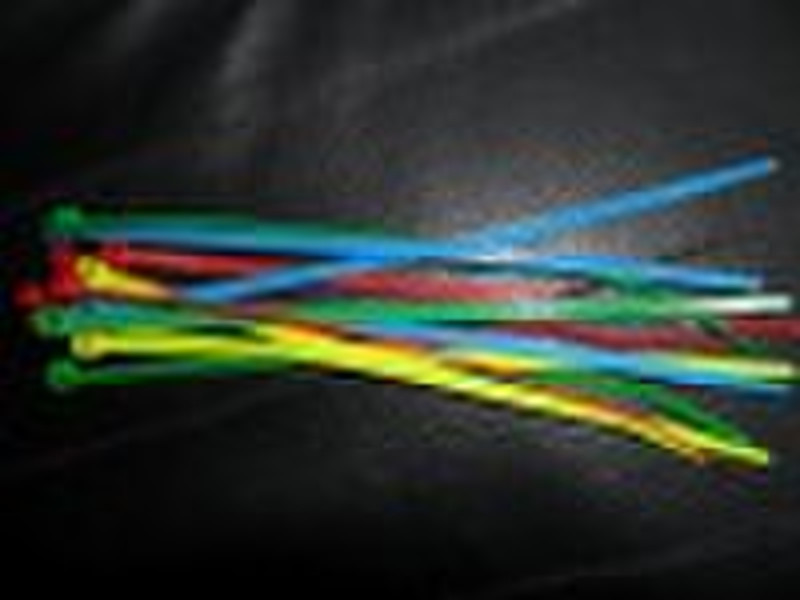 Colored zip ties