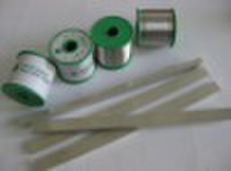 solder bar and solder wire