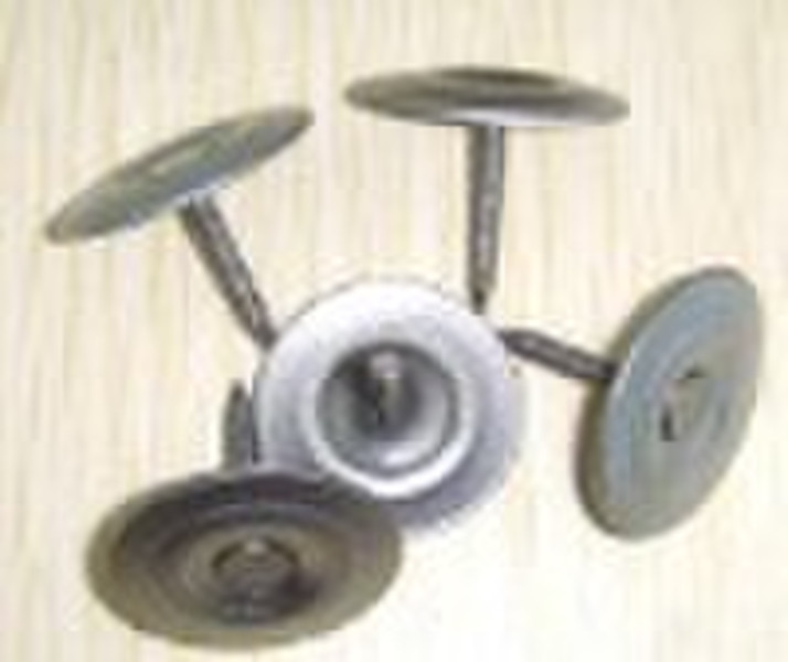 Metal Round Cap Masonry Nail