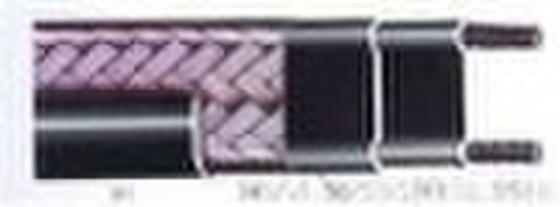 Self-regulating heating cable