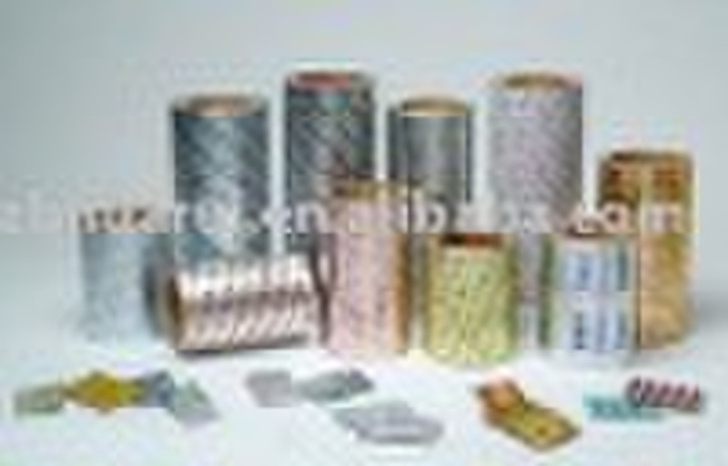 Pharmaceutical aluminium foil