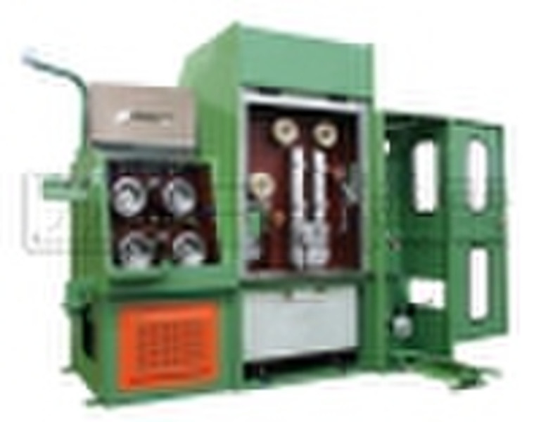 fine wire drawing machine with continuous annealin