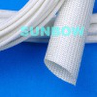 Fiberglass sleeving coated silicone resin