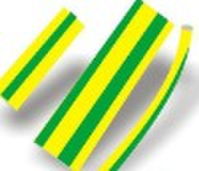 yellow-green heat shrinkable tube