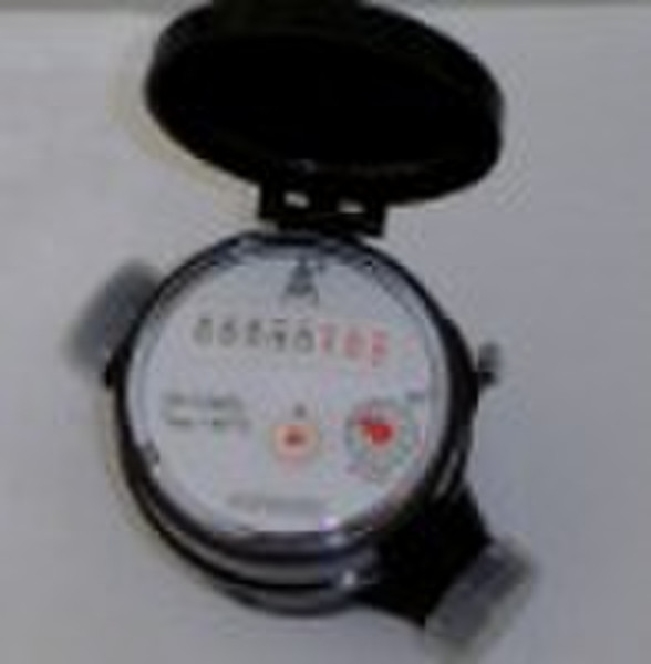 Single Jet Dry Dial Plastic water flow meters