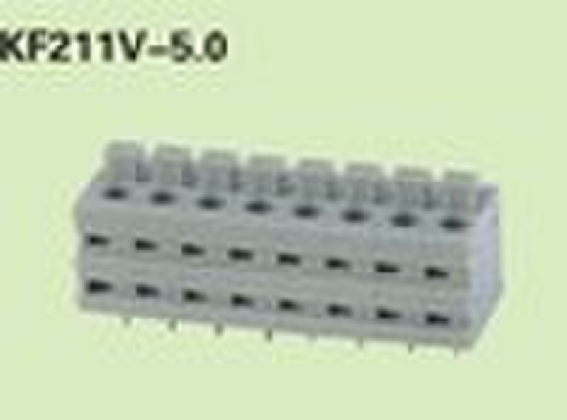 Spring terminal block