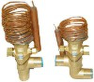 Exchangable cages thermal expansion valve for R22