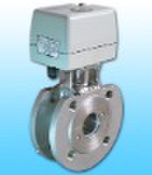 KLD400 2-way flanged Motor Ball Valve for automati