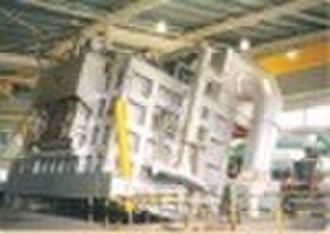Tilting-type heat holding furnace