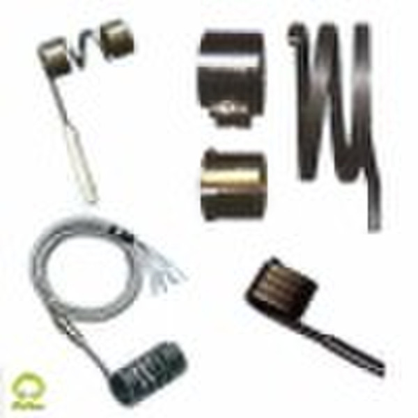 Hot runner coil heater