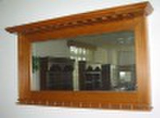 BM-01solid wood modern bar mirror