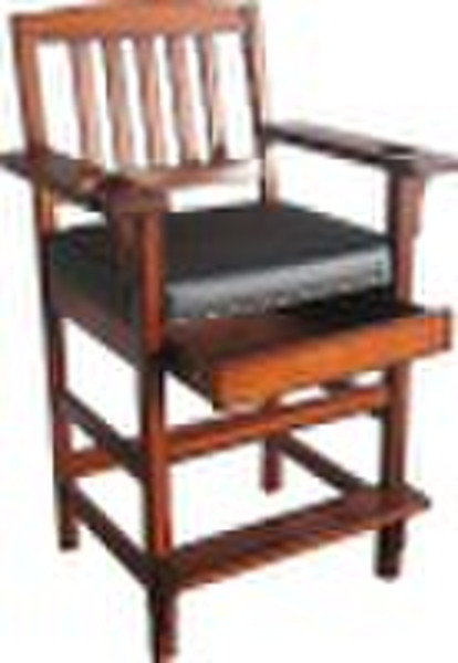 SC-07 (brandy)solid wood spectator chair