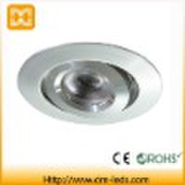 1*1W led ceiling light