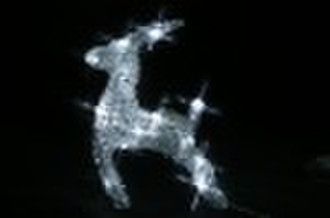 Acrylic reindeer light