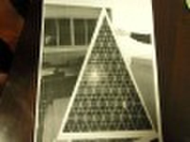 Triangle solar solar frame