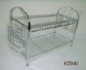 Chrome wire dish rack