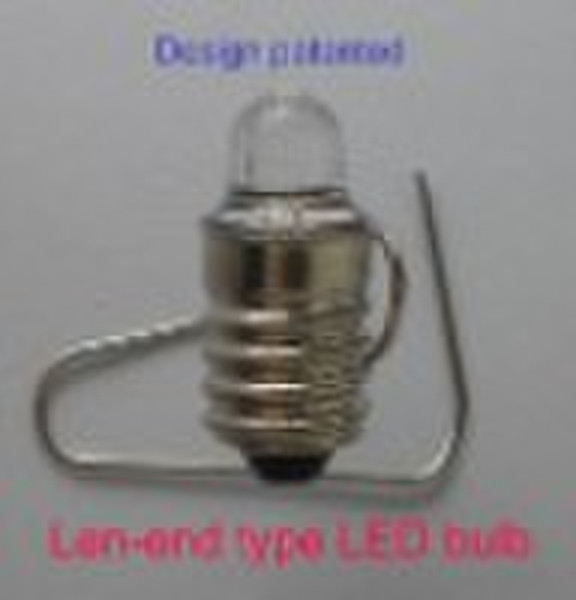 led bulb, len-end type , white light, E10 base