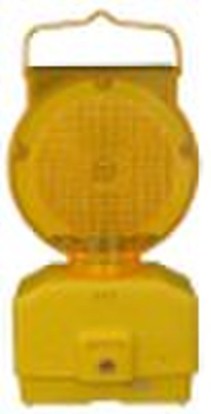 solar road warning light