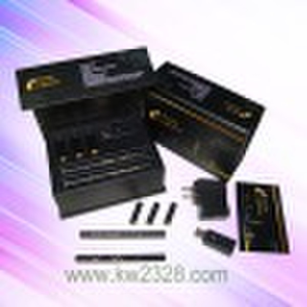 Black electronic cigarette V9 with big gift box 10