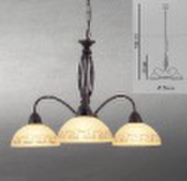 European style iron flower chandelier