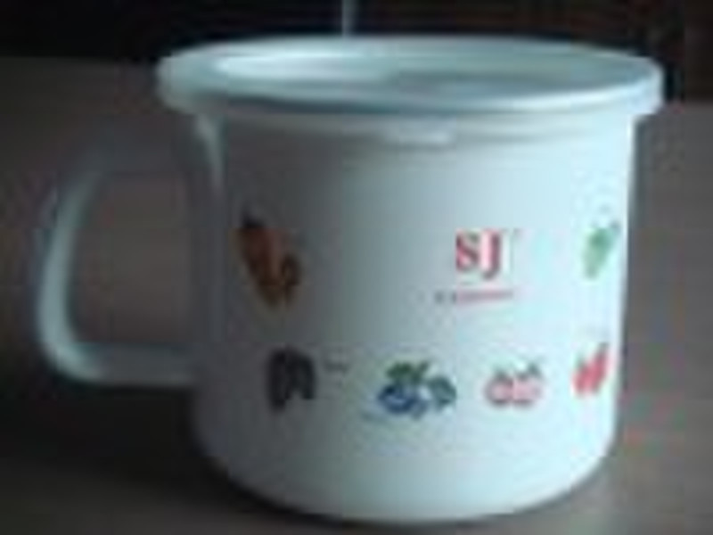 enamel mug