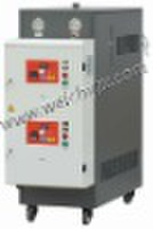 Mold-temperature controller for steel covering-fil