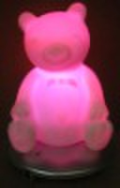 Novelty Bear Color Changing Night Light