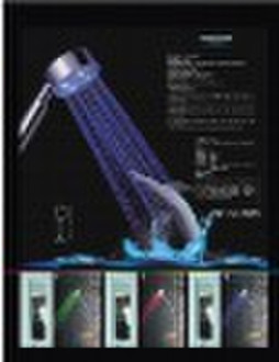 color changing LED hand shower head