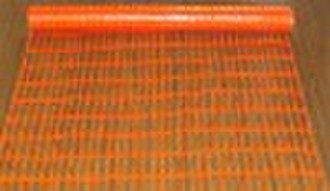 orange safety fencing