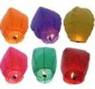 Eco flame-resistant sky lantern