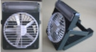 Mini fan with light