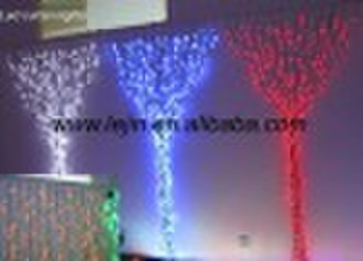 led curtain light blue