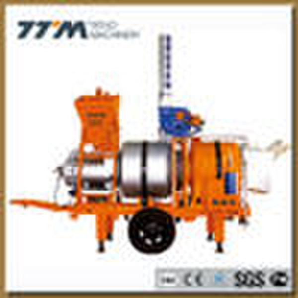 SLB-08 Mobile Asphalt drum mixing plant