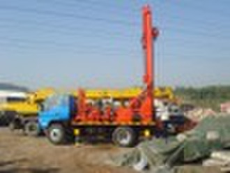 truck-mounted water well drilling rig