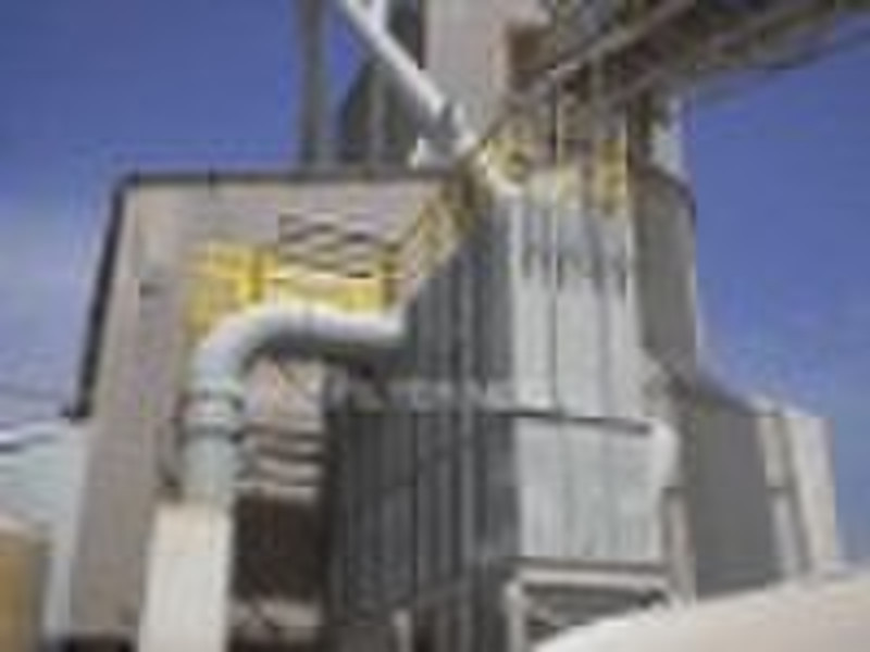 Cement plant bag house dust collector