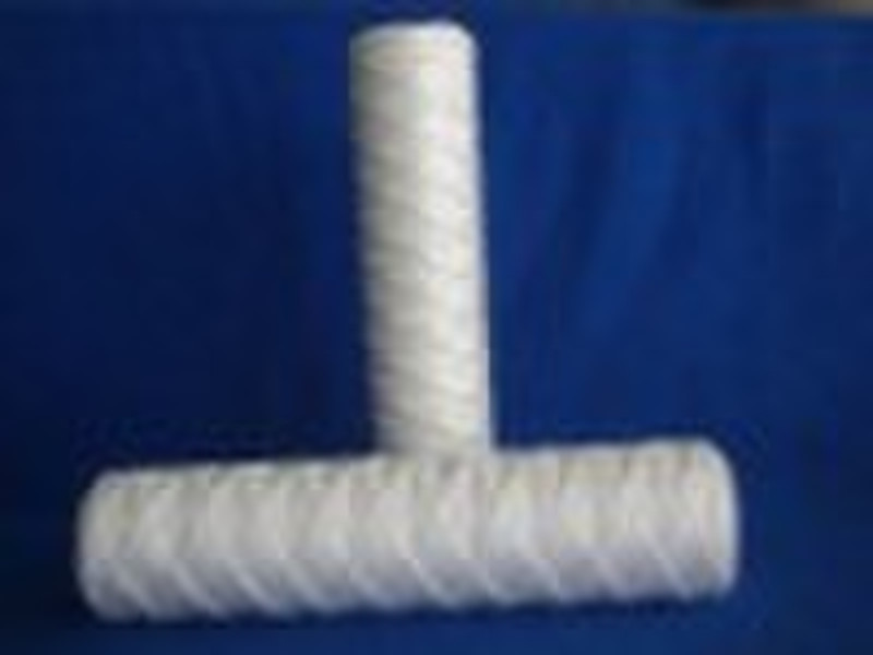 String wound filter cartridge