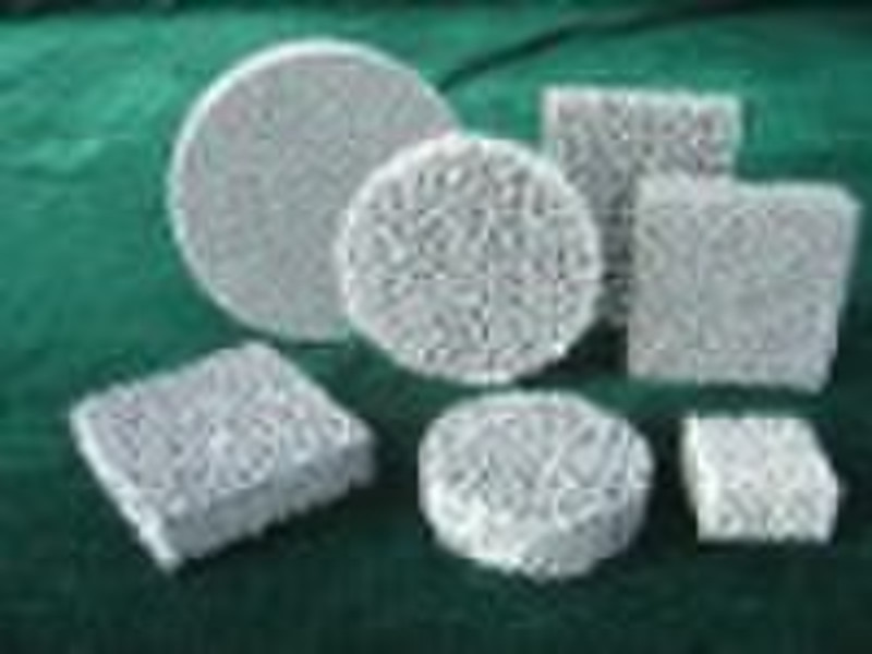 honeycomb ceramic foam filter for fitlering iron/s