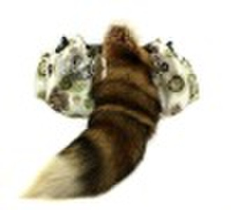 Novel fashion golden island  fox tail