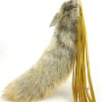 Novel fashion golden island  fox tail