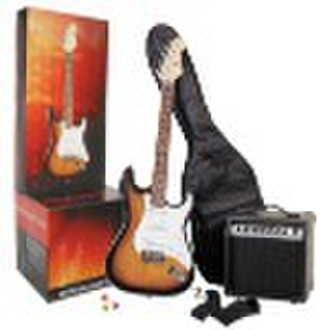 EG-A38/3TS electric  guitar pack