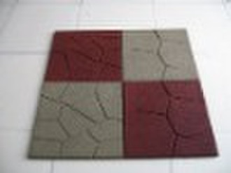 rubber tiles