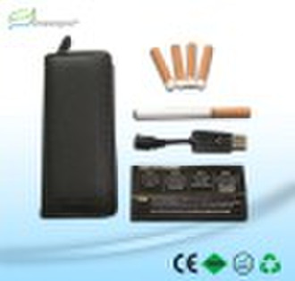 Super Mini  E cigarette with leath pouch package