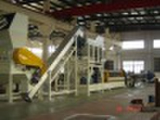 Waste PE PP Film Crushing Washing Pelletizing Prod