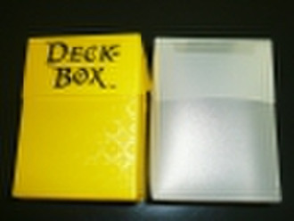 plastic box for game cards, deck box